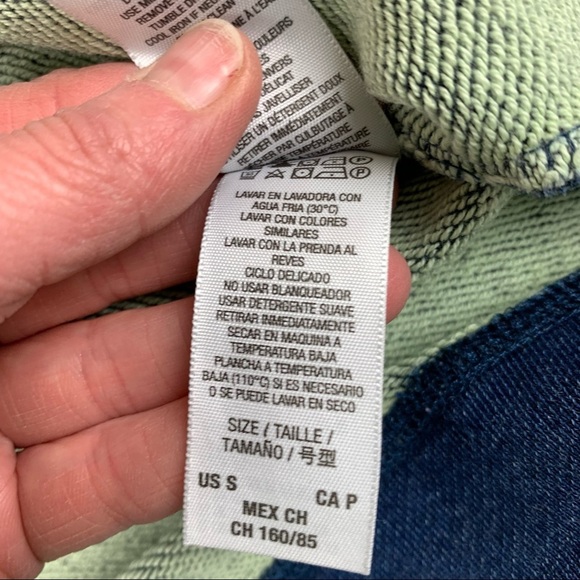 JUICY Couture Block Letter Denim Sweatshirt - Picture 6 of 10